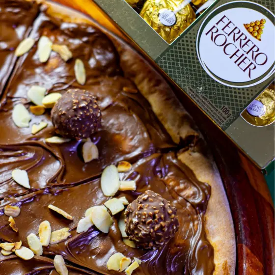Pizza Ferrero Rocher Premiatta
